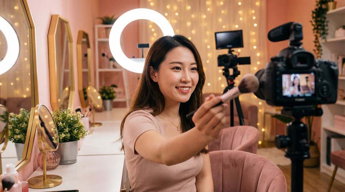 猎奇美妆视频教程